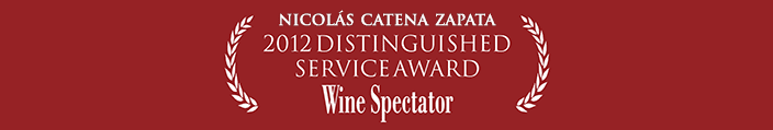 Nicolás Catena - 2012 Distinguished Service Award - Wine Spectator