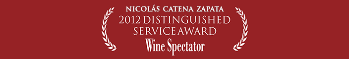 Nicols Catena - 2012 Distinguished Service Award - Wine Spectator