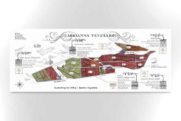 Adrianna Vineyard Map